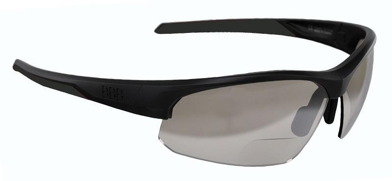 Se BBB Impress Reader - Fotokromiske cykelbriller med læsestyrke +1,5 - Sort hos Cykelexperten.dk